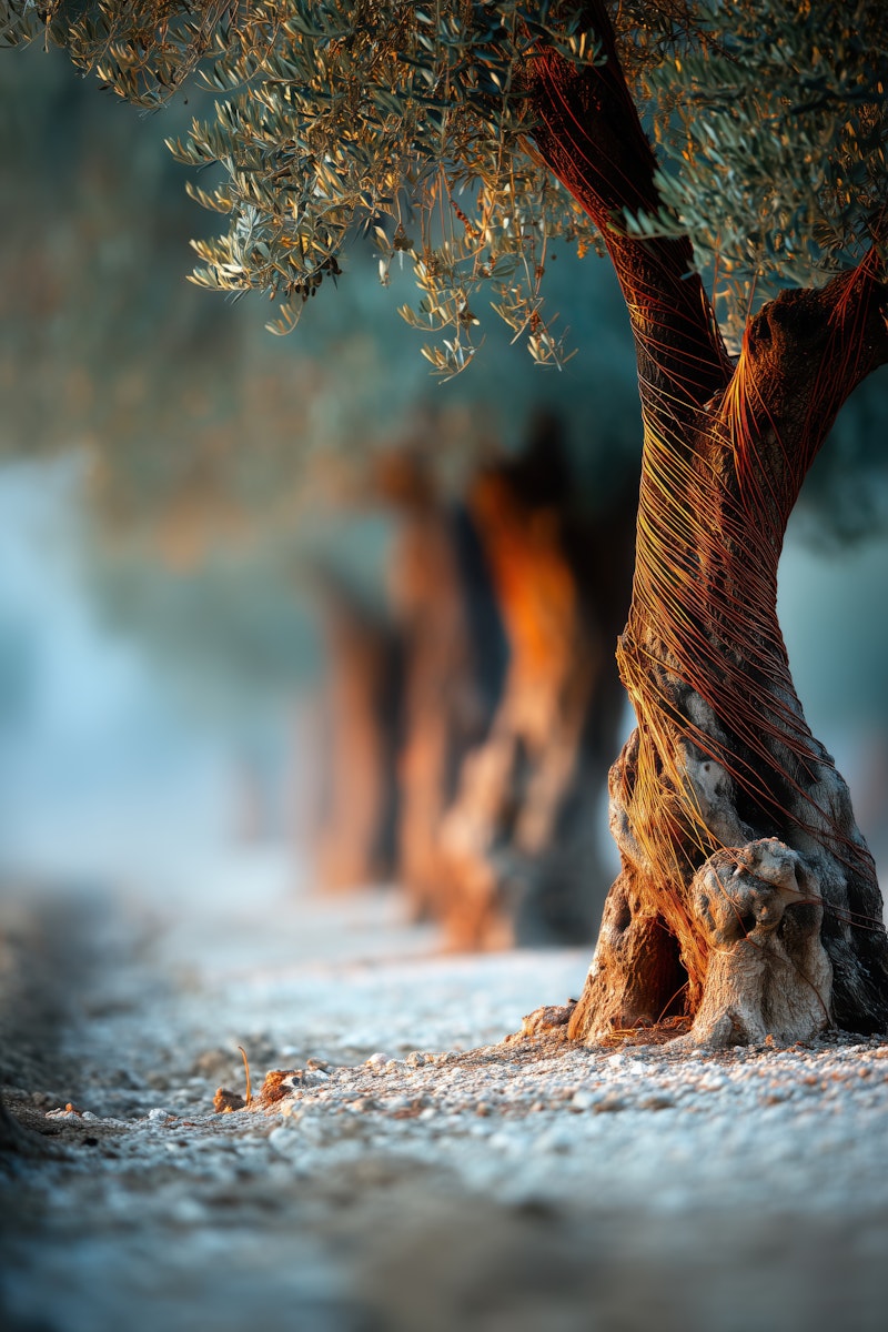 Ancient olive tree